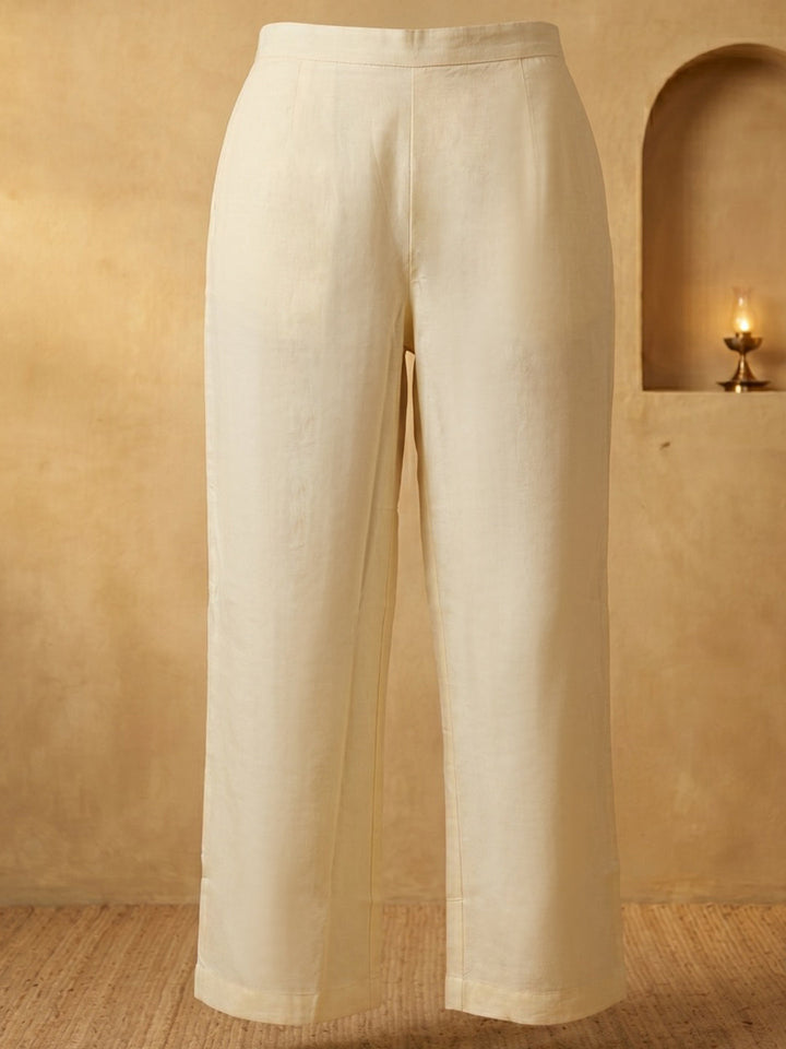 Printed Cotton Blend Kurta With Pant
