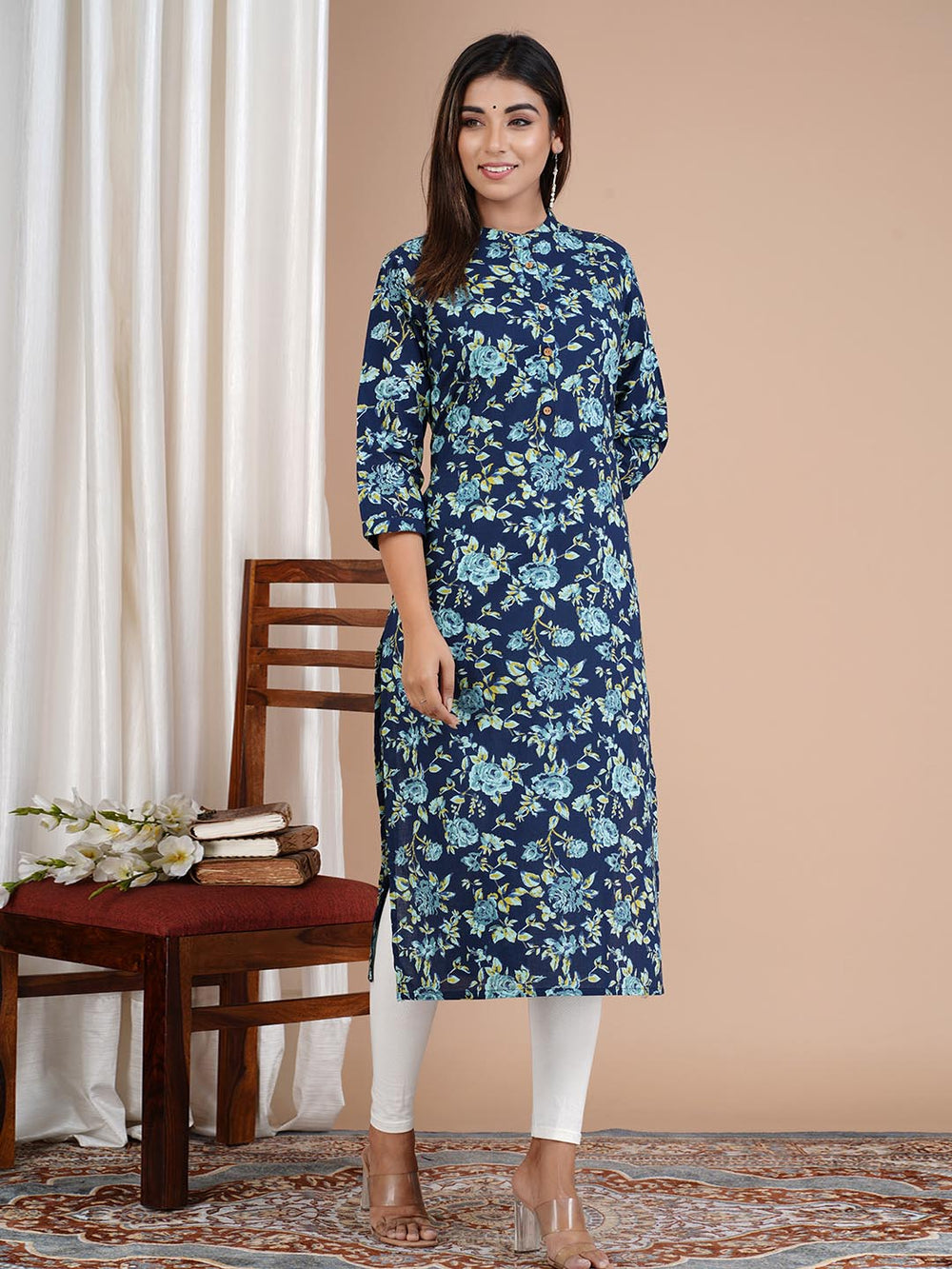 Floral Printed Kurti