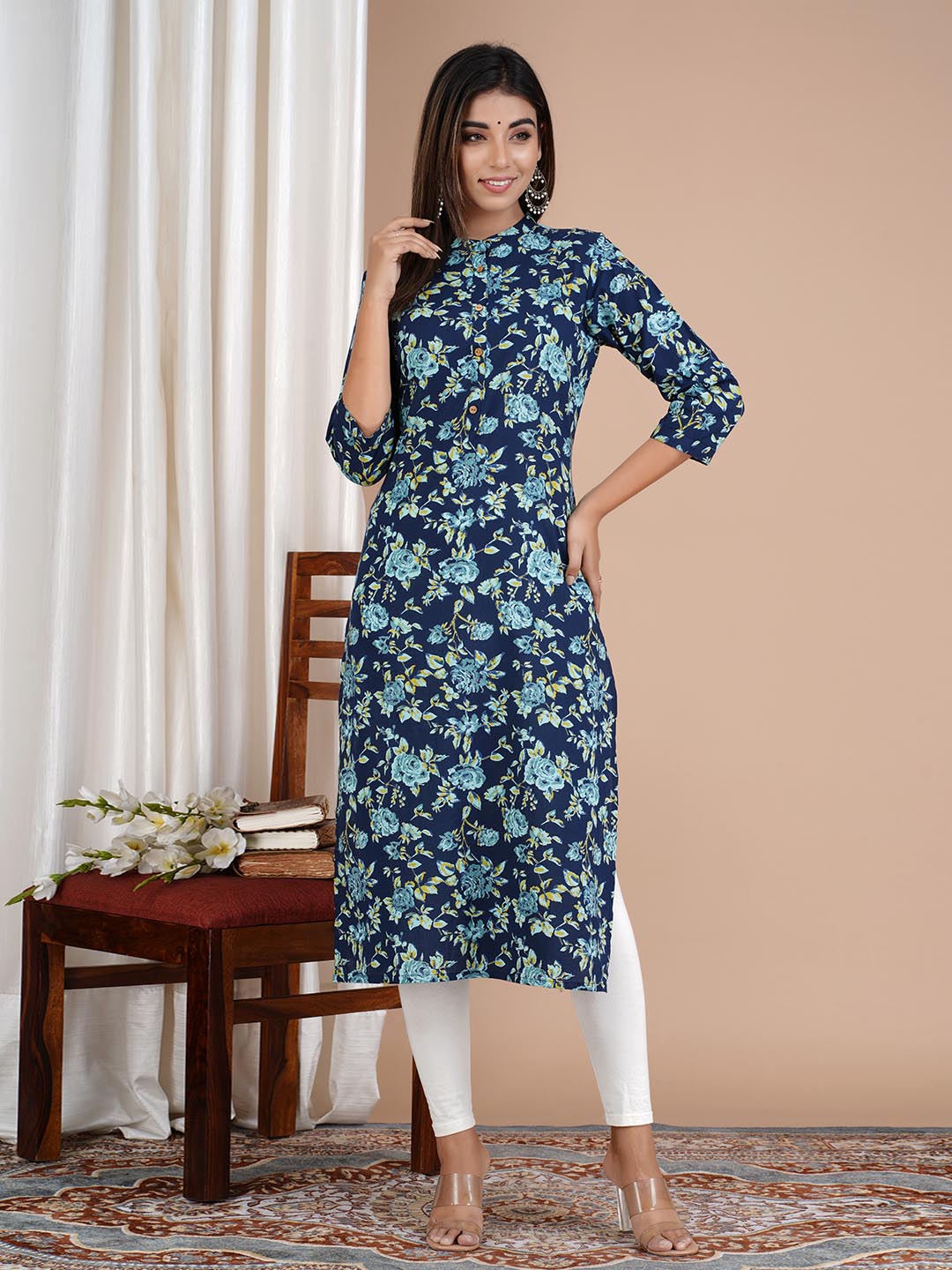 Floral Printed Kurti