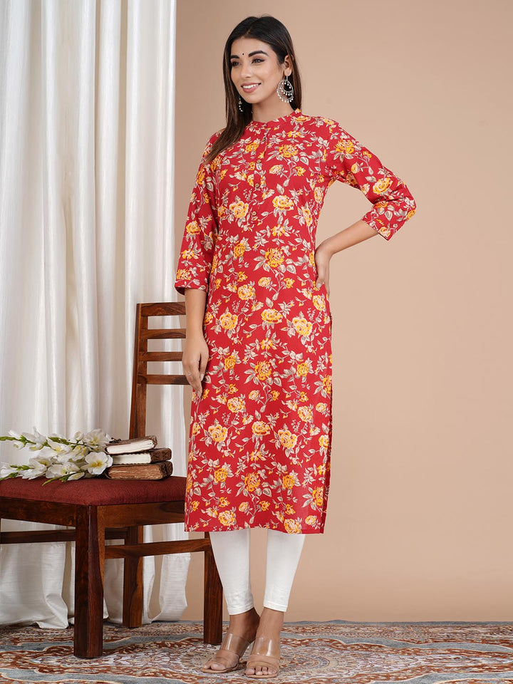 Floral Printed Kurti