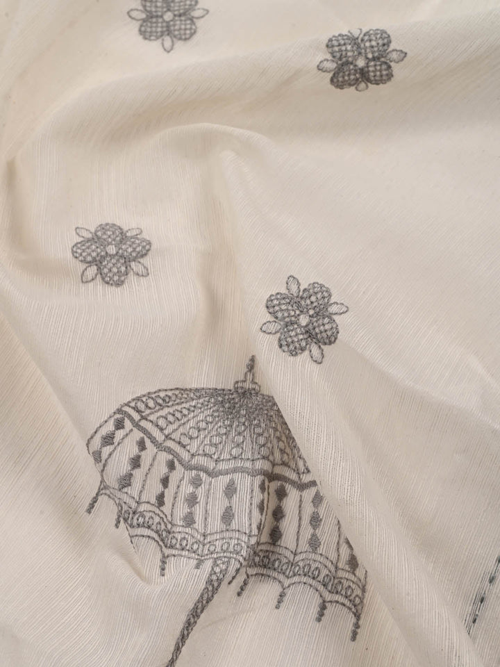 Printed Cotton Unstitched Suit Piece With Dupatta