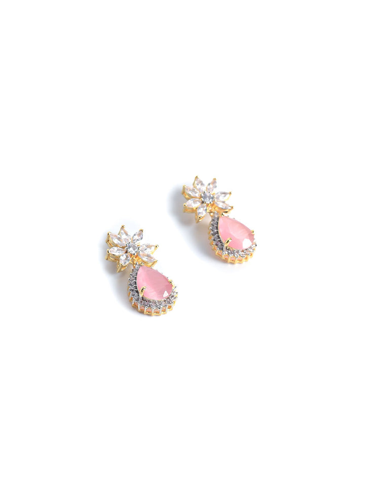 Golden AD Drop &amp; Dangler Earrings