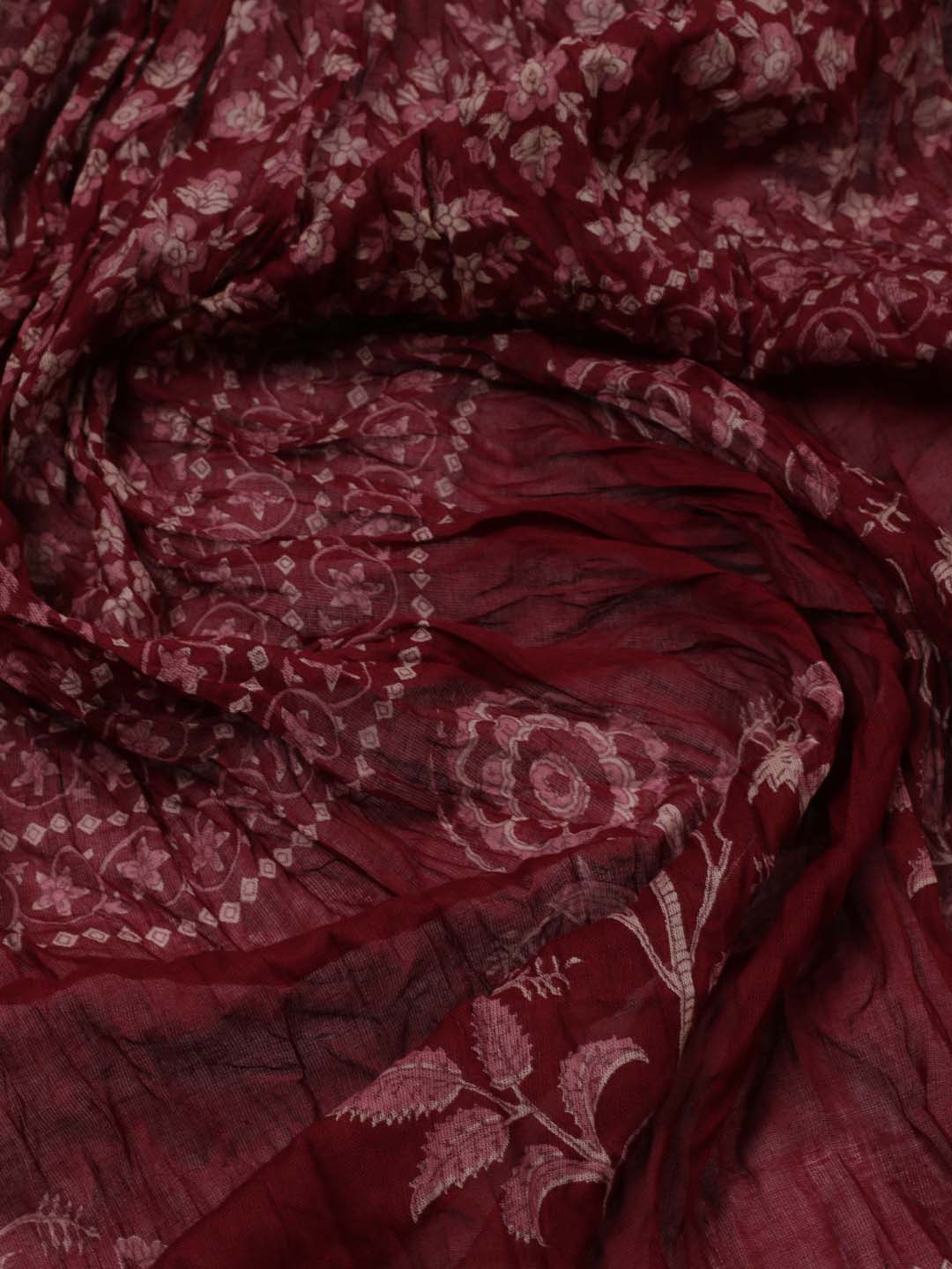 Printed Cotton Unstitched Suit Piece With Dupatta