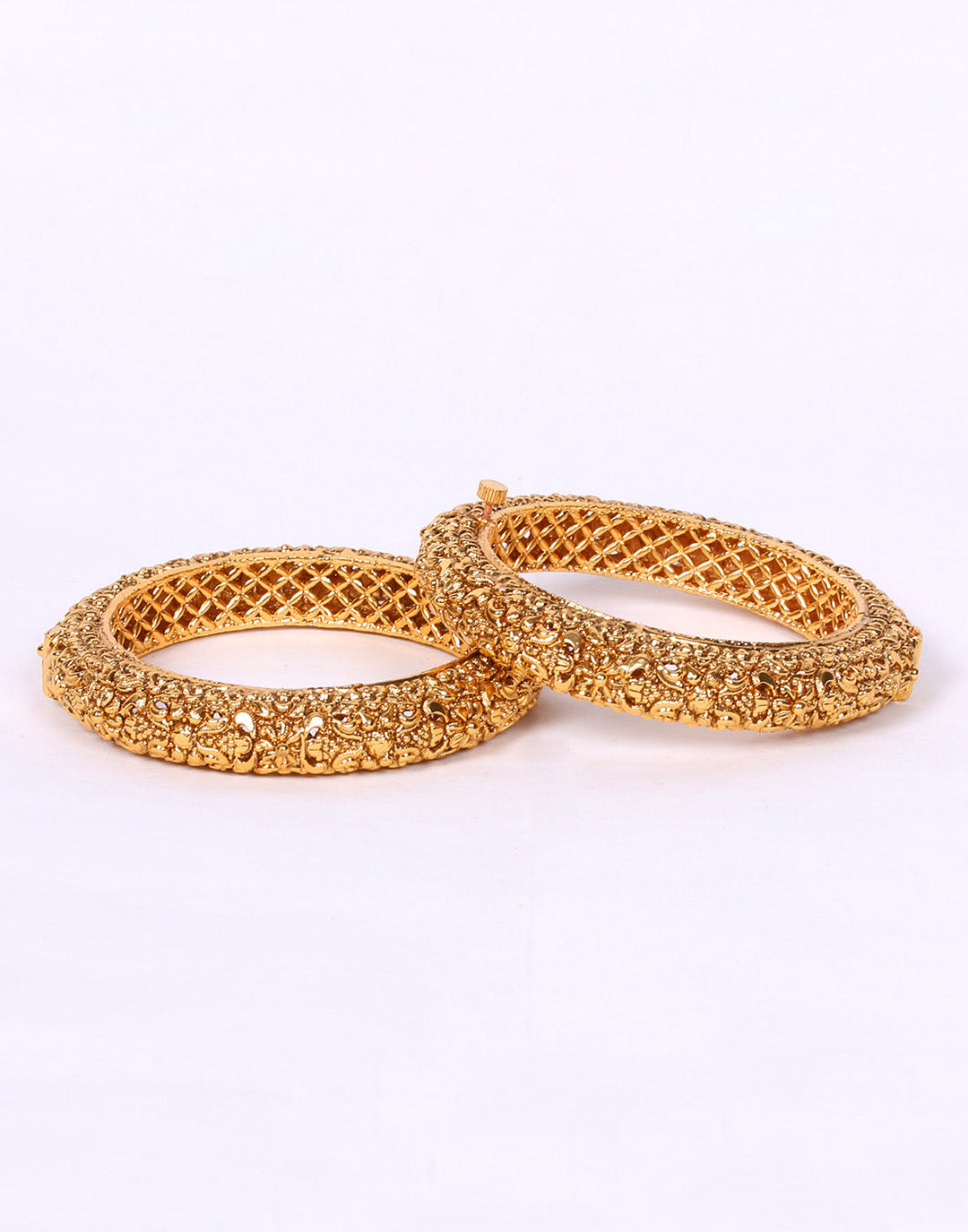 Beautiful Gold Toned Bangle Set