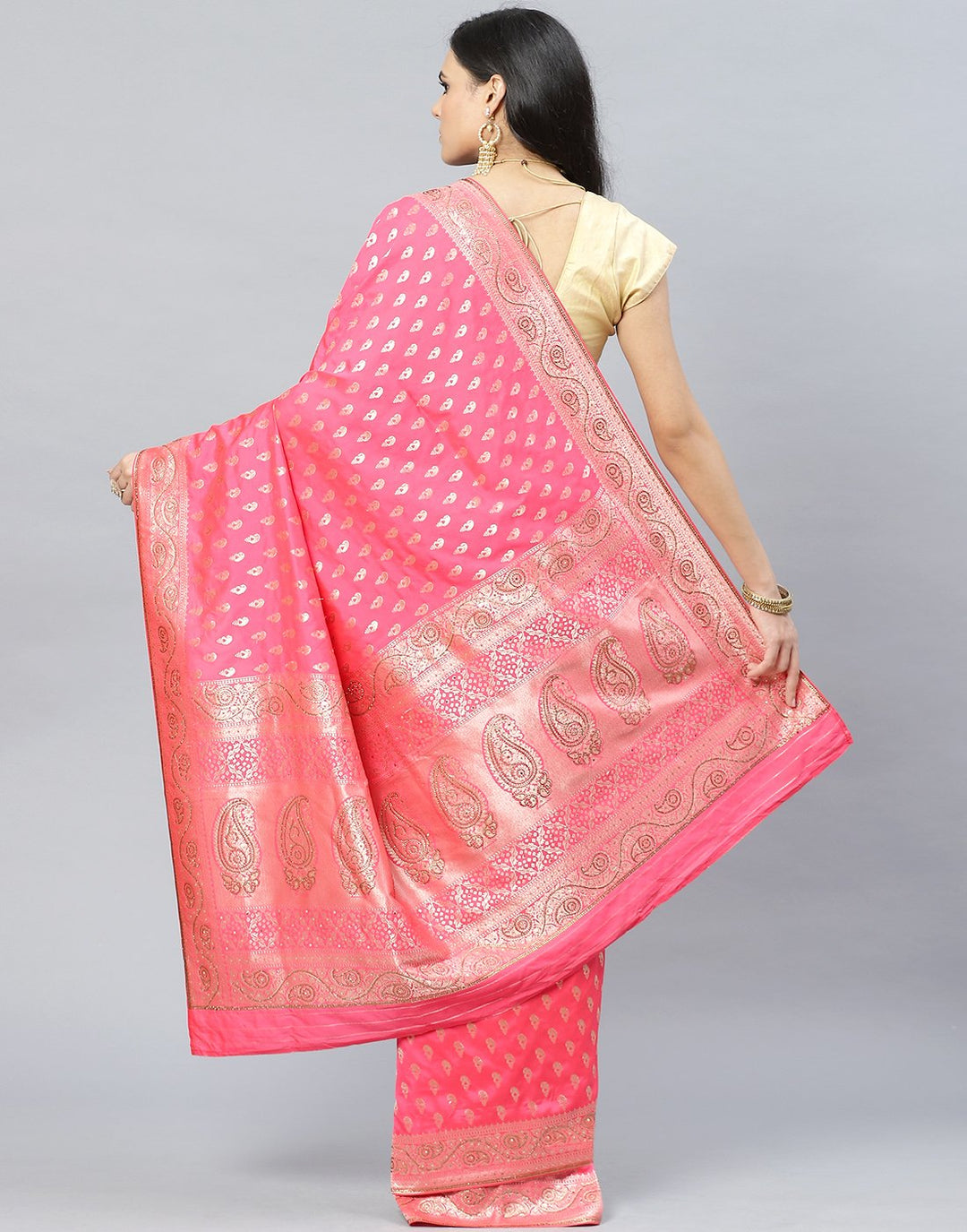 Banarasi Woven Embroidery Saree