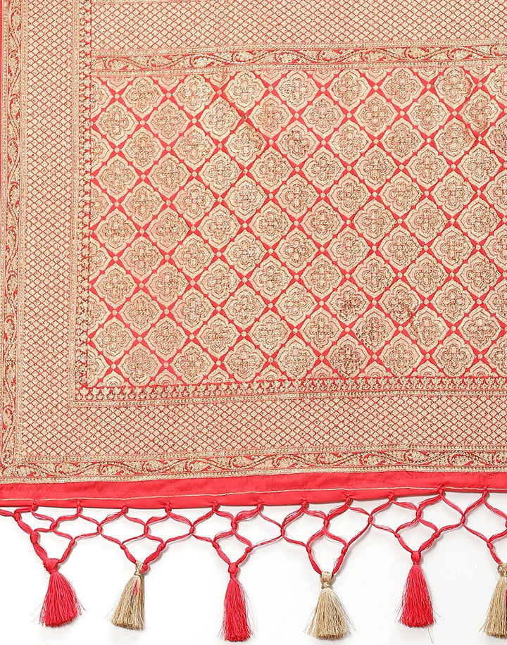 Banarasi Woven Embroidery Saree