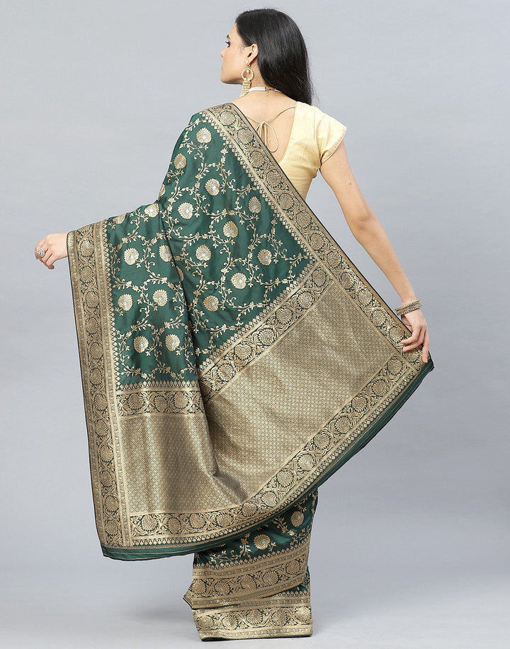 Banarasi Woven Embroidery Saree