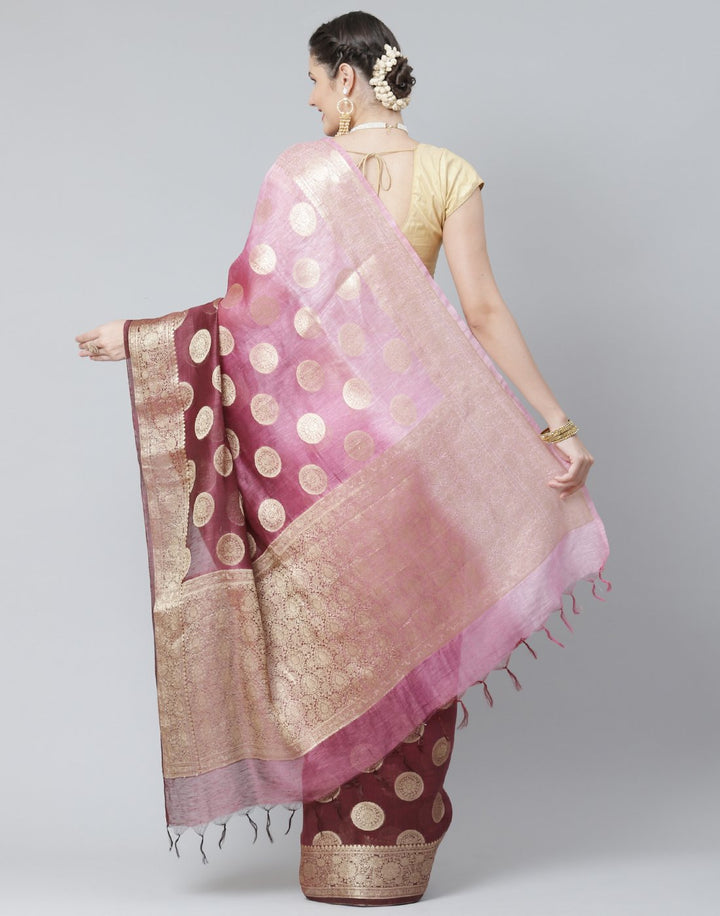 Cotton Linen Saree