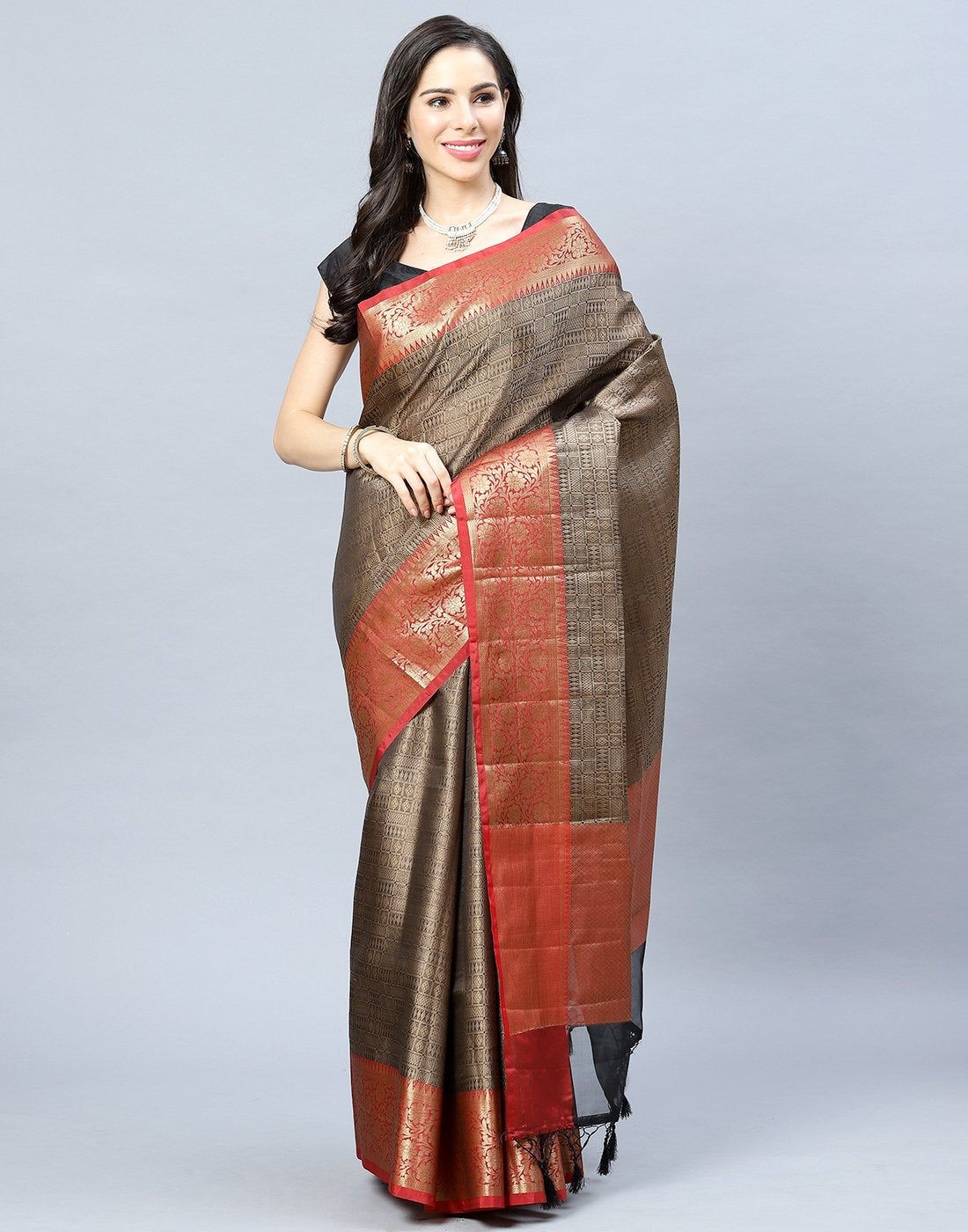 Woven Kora Saree