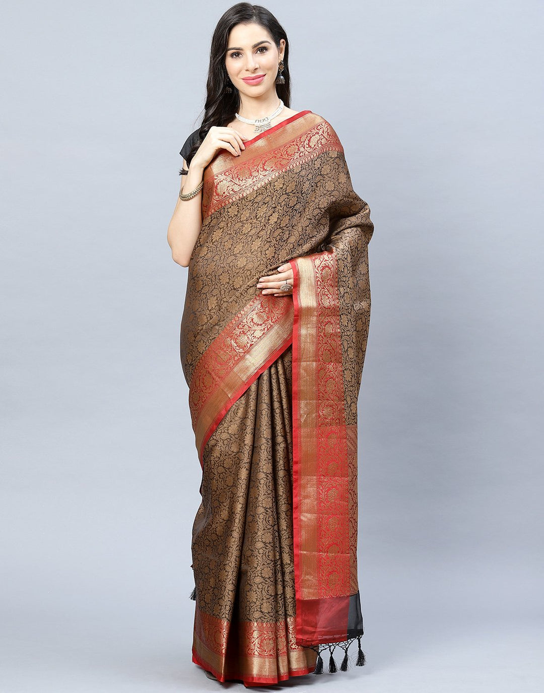Woven Kora Saree