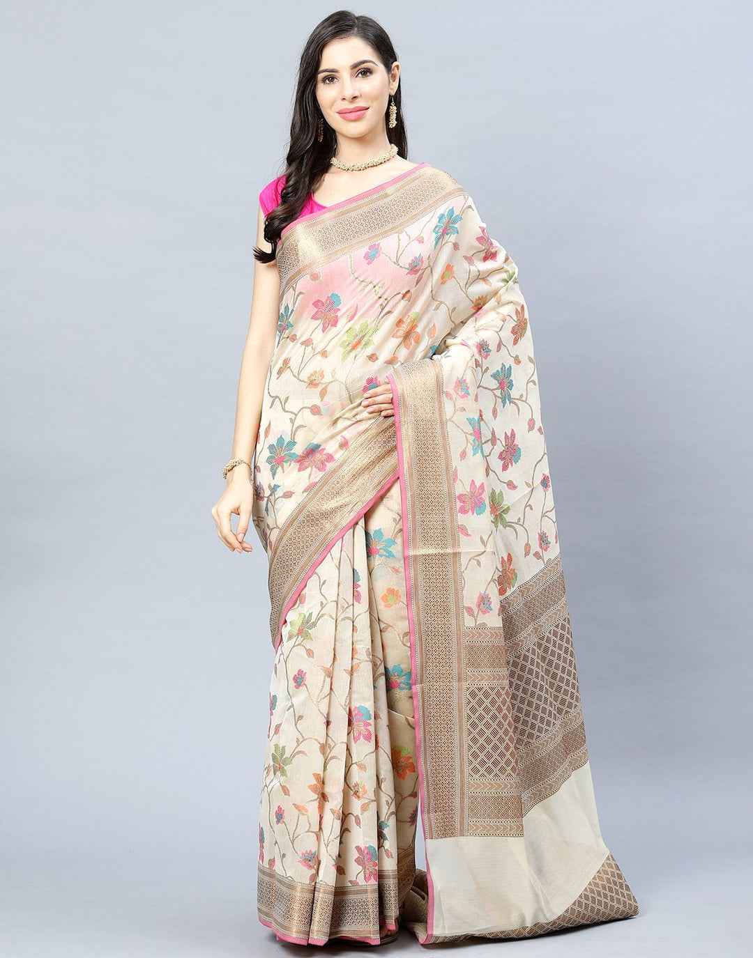 Woven Cotton Saree