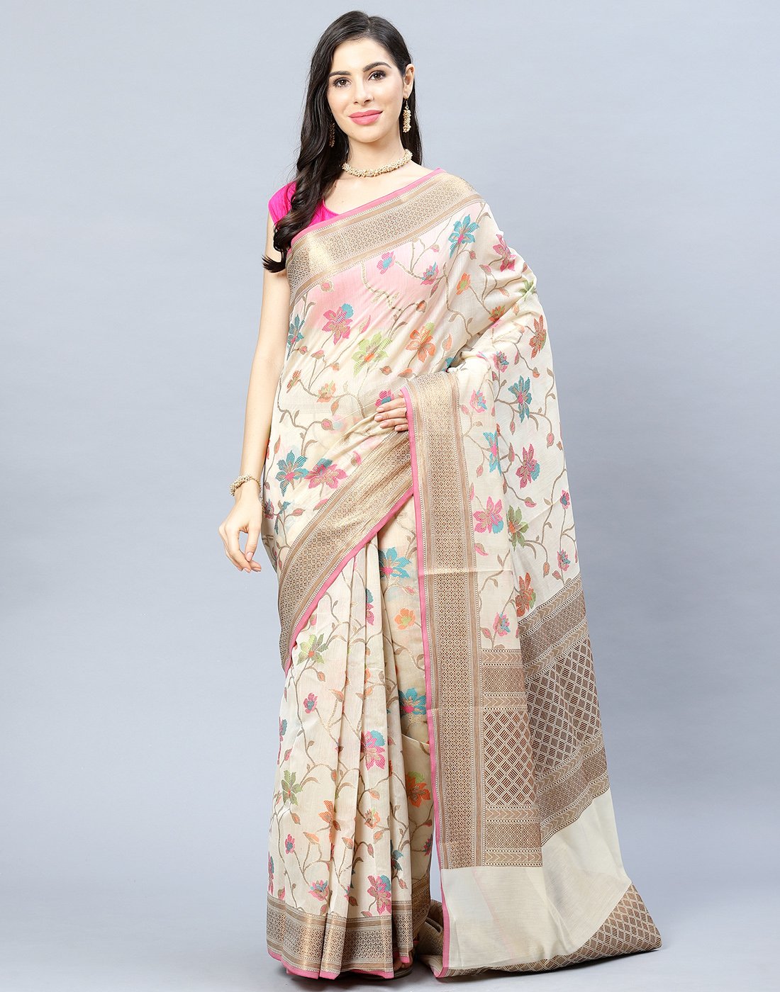 Woven Cotton Saree