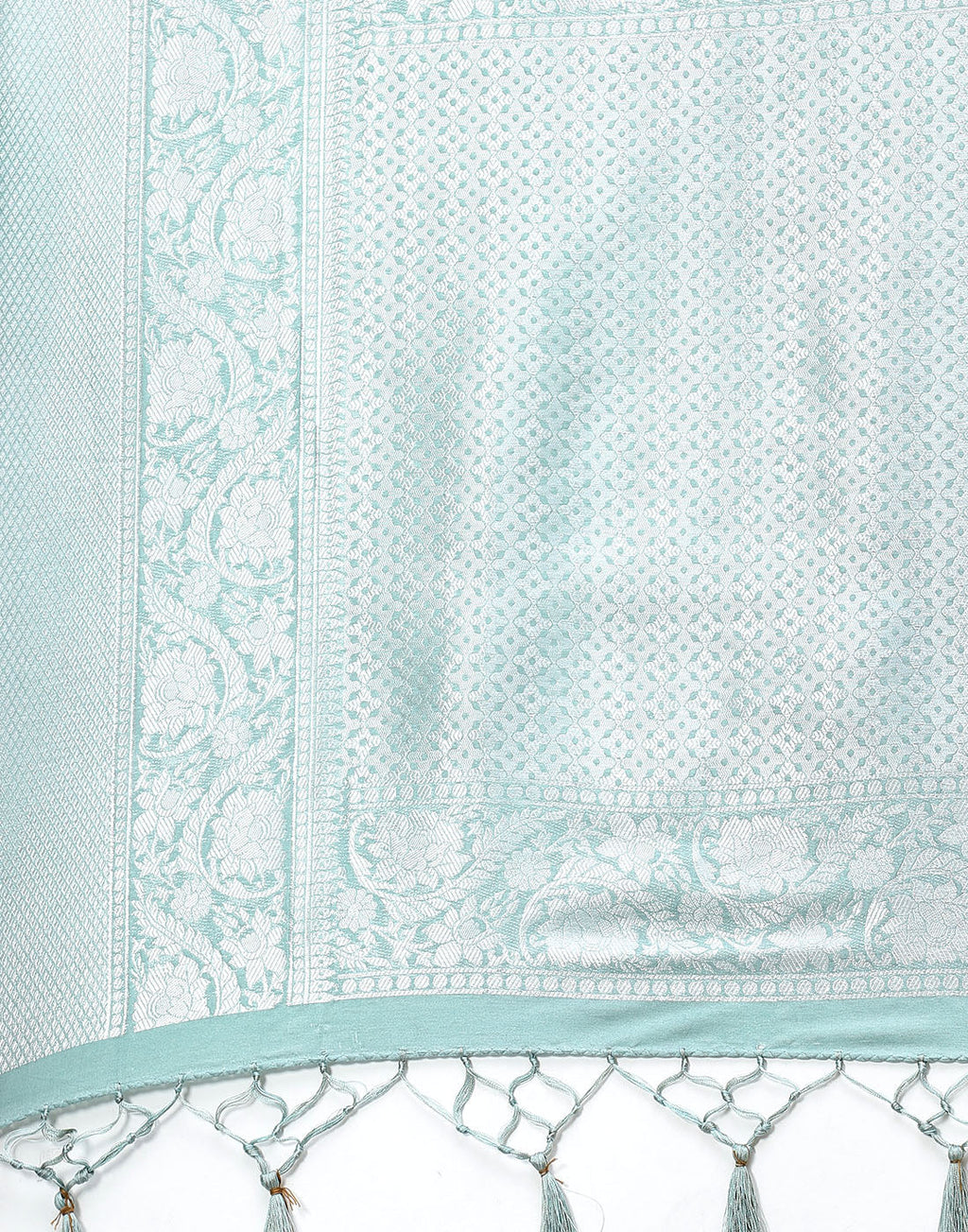 Zari Jaal Art Handloom Woven Saree