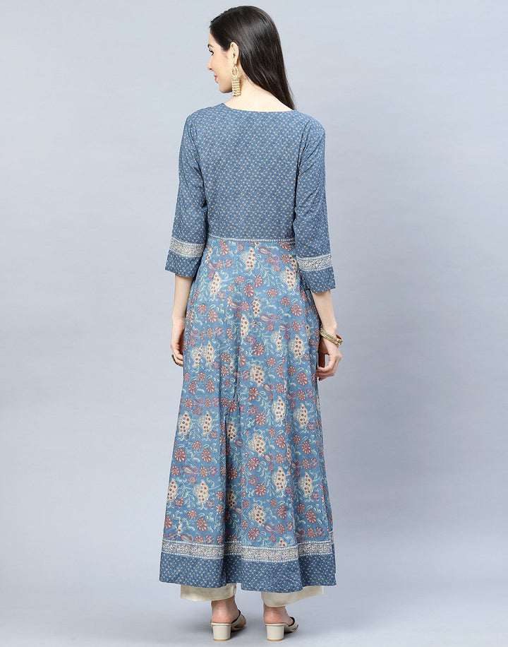 Cotton Printed Anarkali Kurti