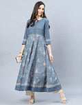 Cotton Printed Anarkali Kurti
