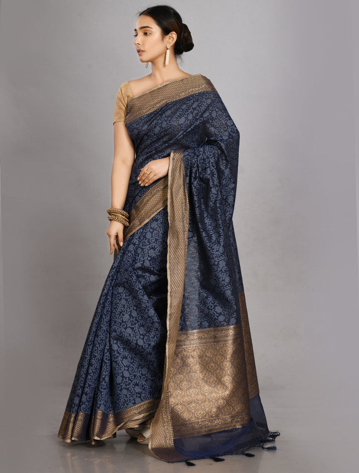 MBZ Meena Bazaar-Cotton Woven Saree
