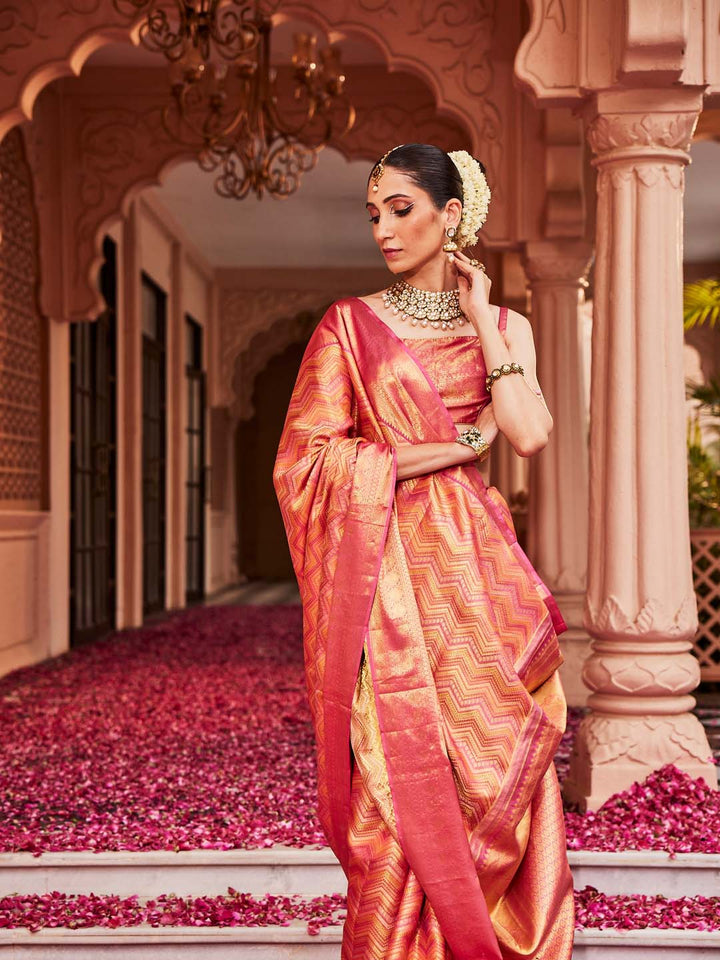 Kanjeevaram Woven Handloom Saree