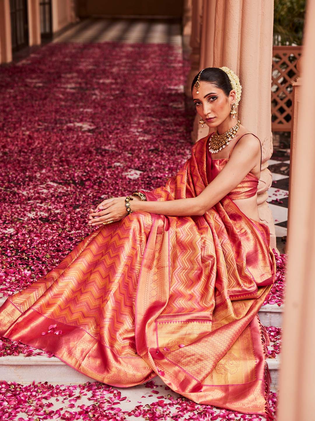Kanjeevaram Woven Handloom Saree