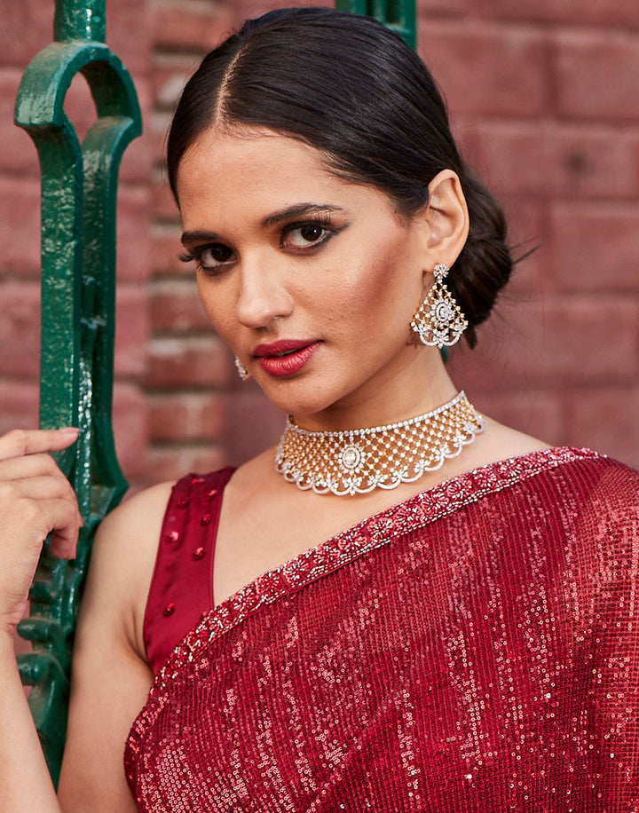 MBZ Meena Bazaar-Elegant Jewellery Set