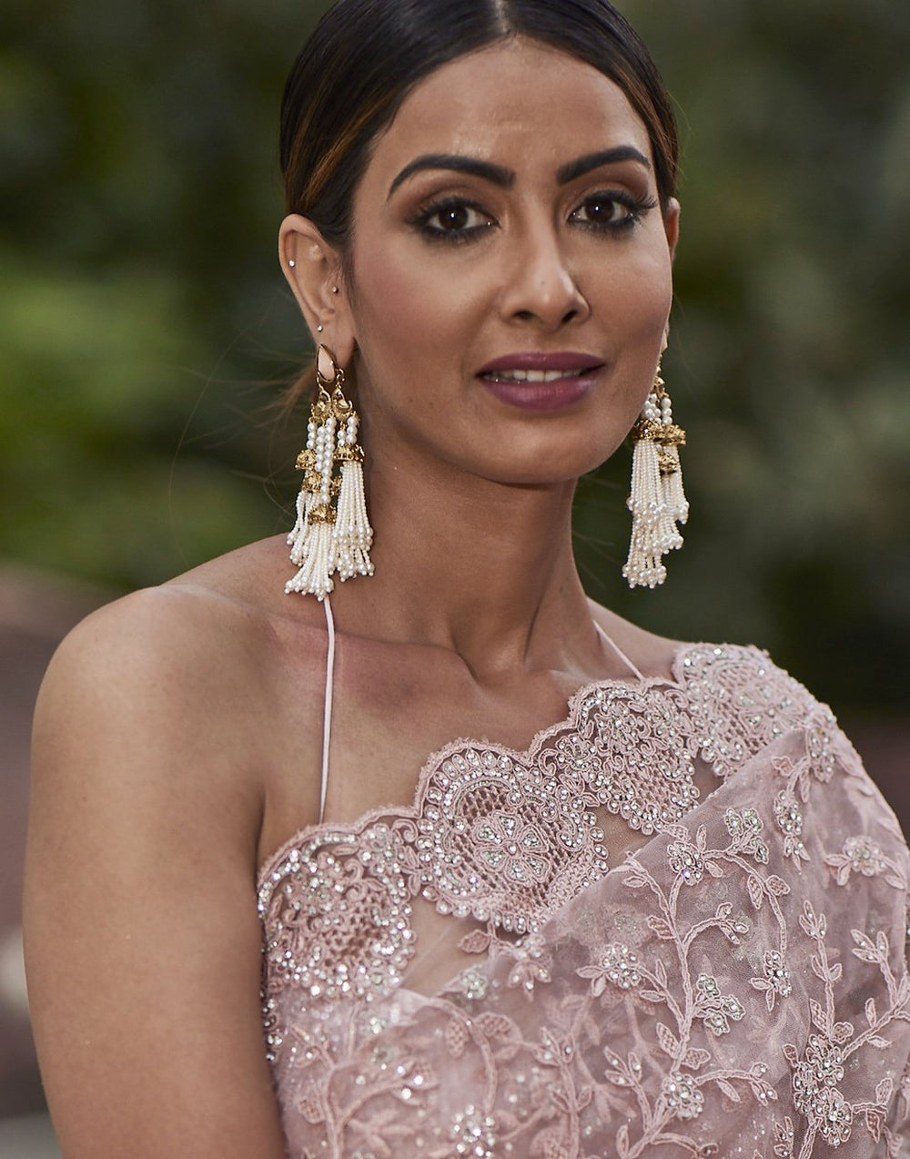 MBZ Meena Bazaar-Elegant Drop Earrings