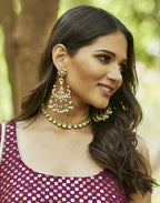 MBZ Meena Bazaar-Beautiful Stone Earrings