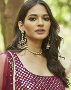 MBZ Meena Bazaar-Beautiful Stone Earrings