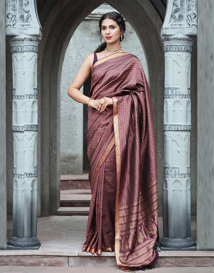 Woven Handloom Soft Silk Saree