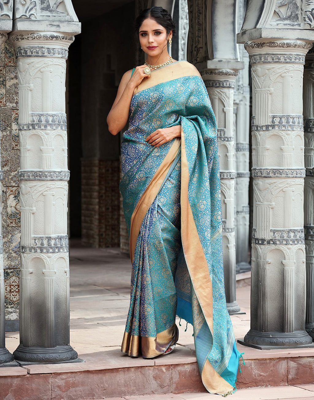 Woven Handloom Soft Silk Saree