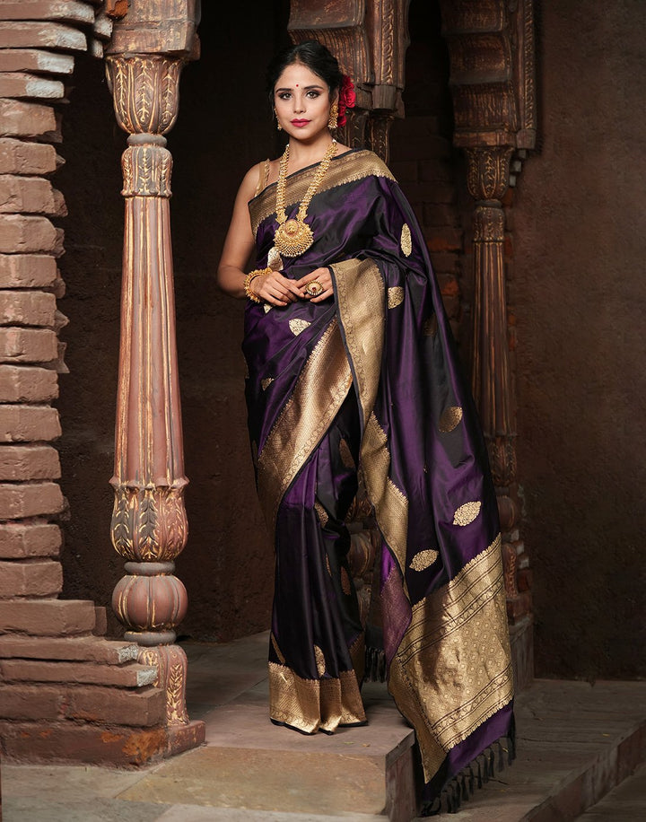 Woven Banarasi Handloom Saree