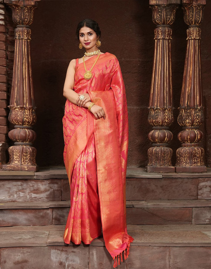 Woven Handloom Kanjivaram Saree