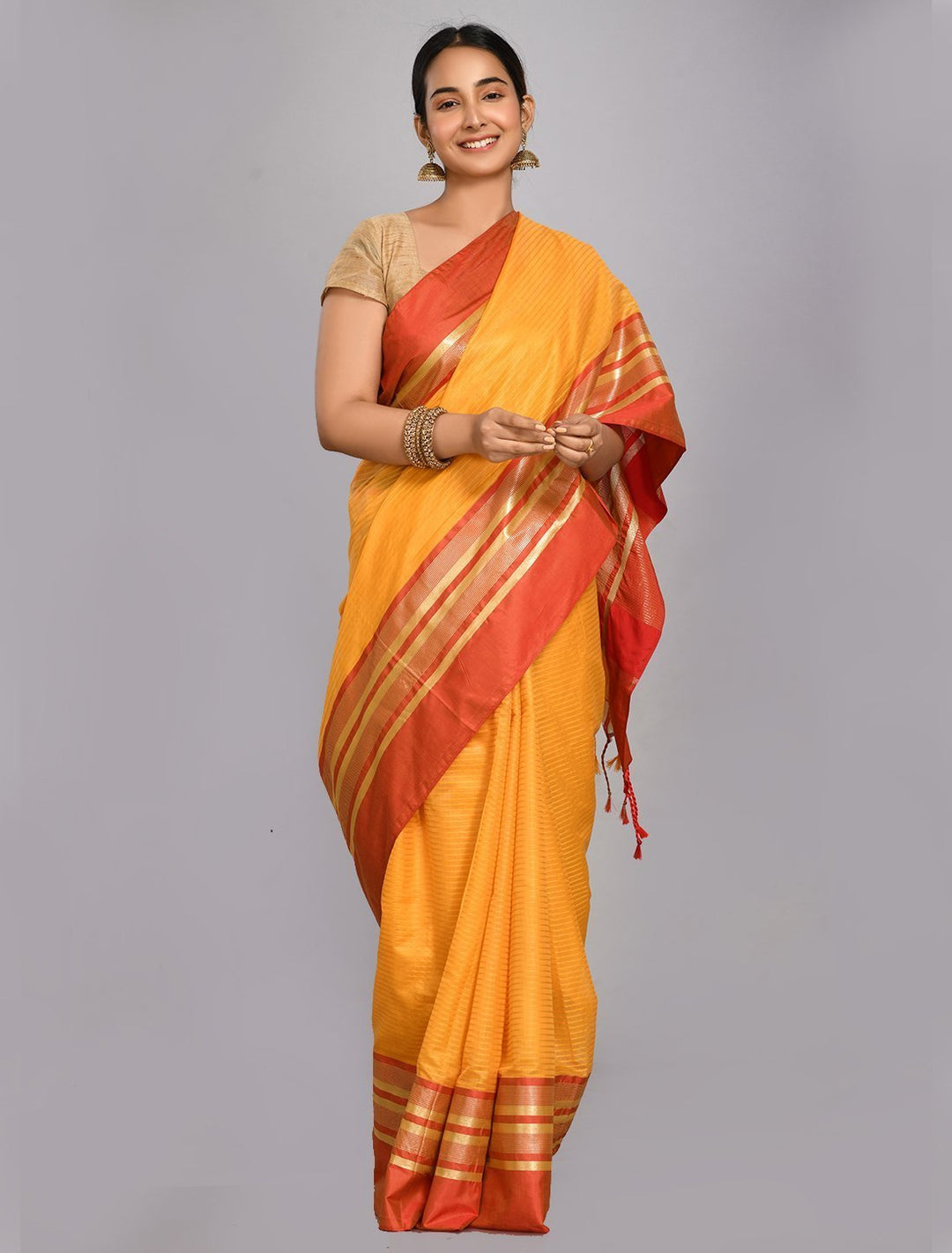 Cotton Woven Saree