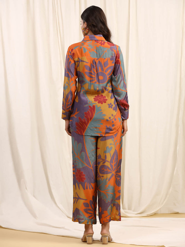 Printed Muslin Kurti With Pants
