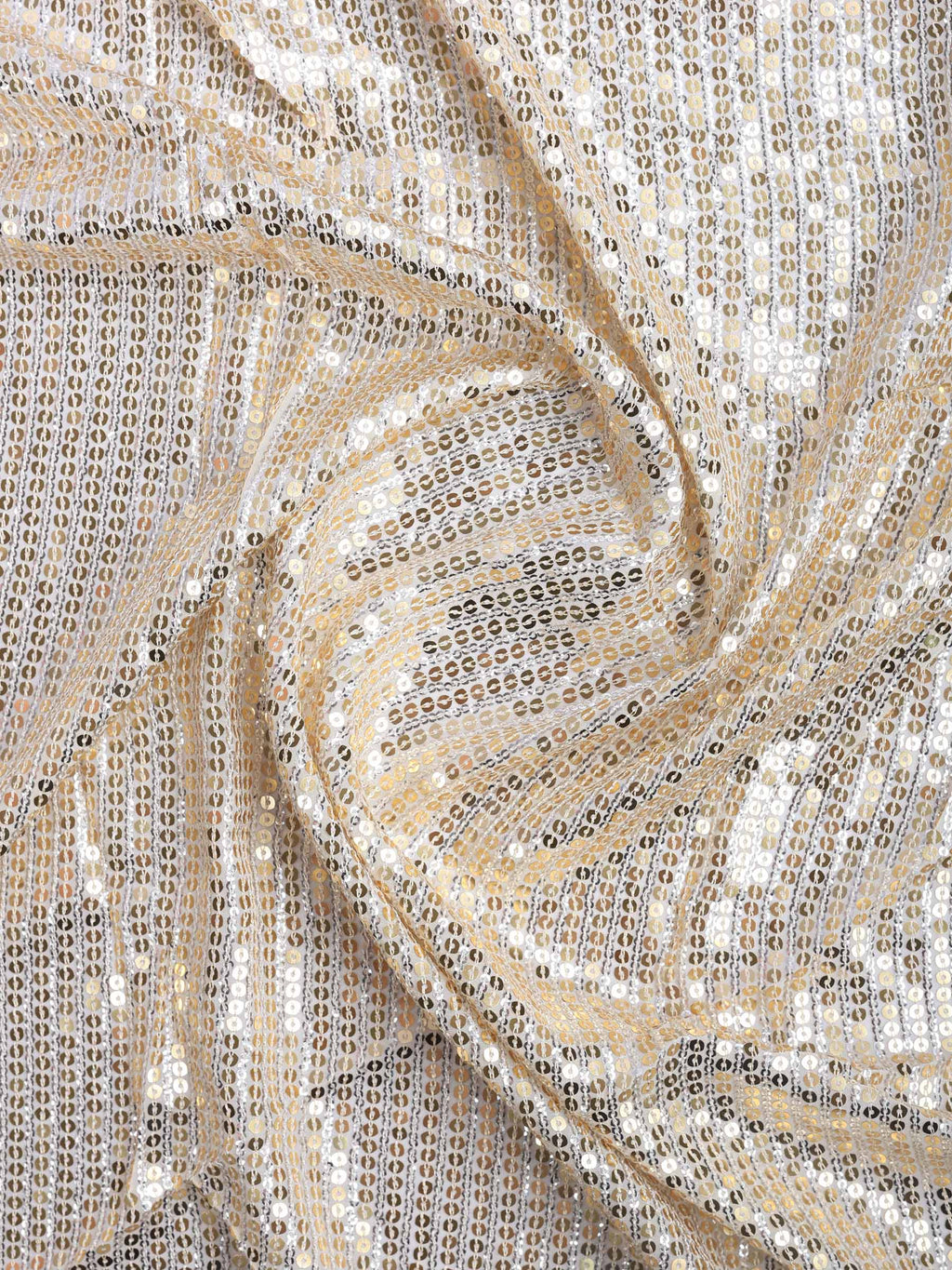 Sequin Embroidered Georgette Saree