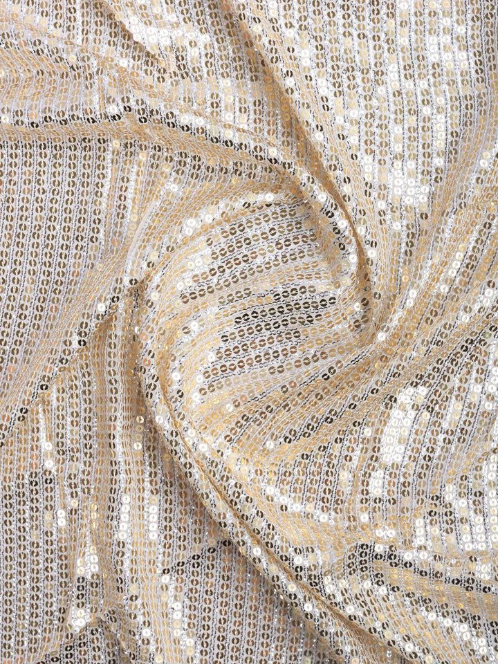 Sequin Embroidered Georgette Saree