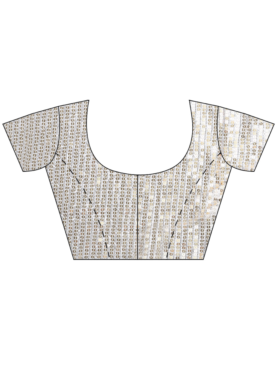 Sequin Embroidered Georgette Saree
