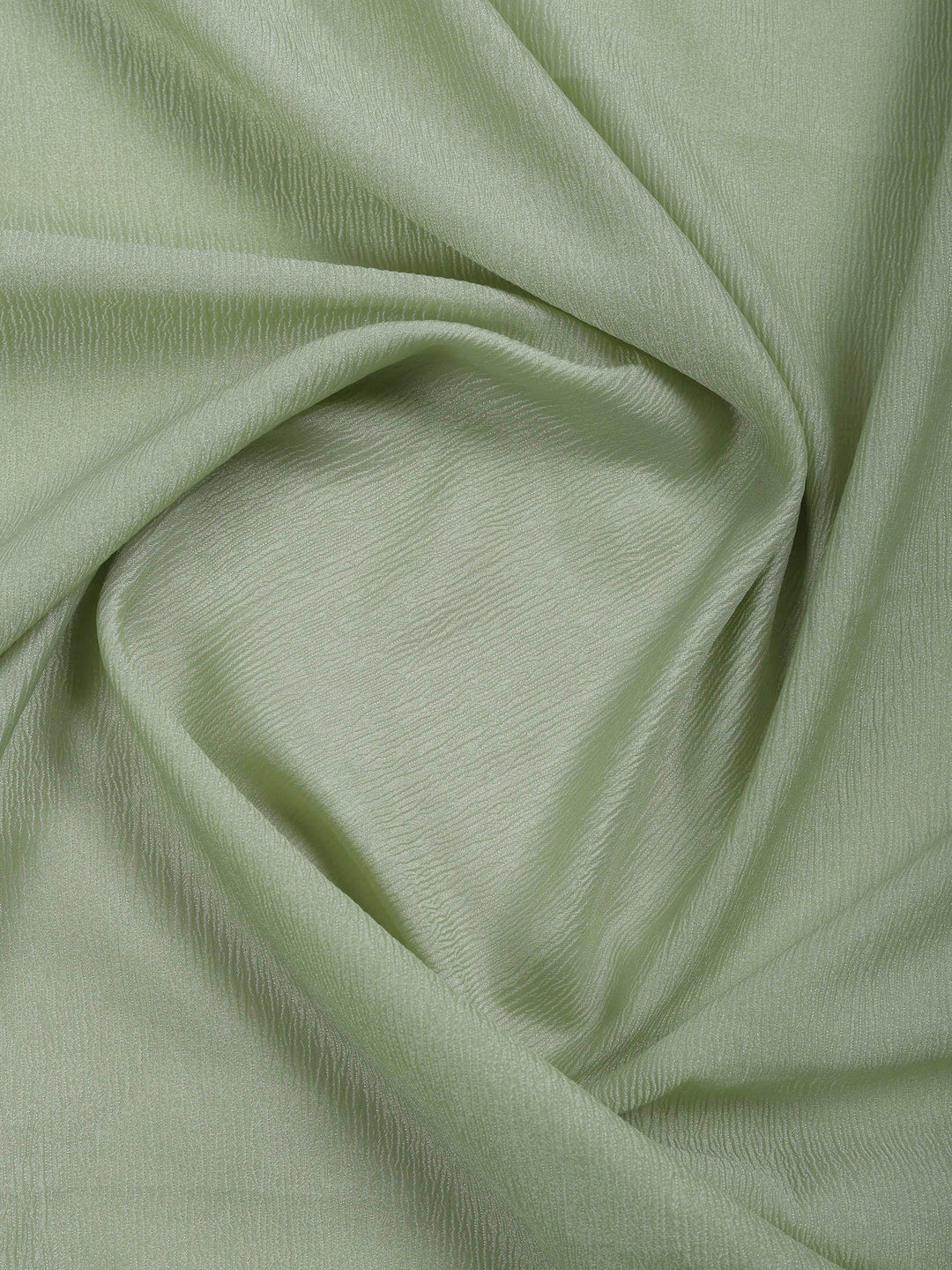 Dusty Green Embroidered Organza Saree