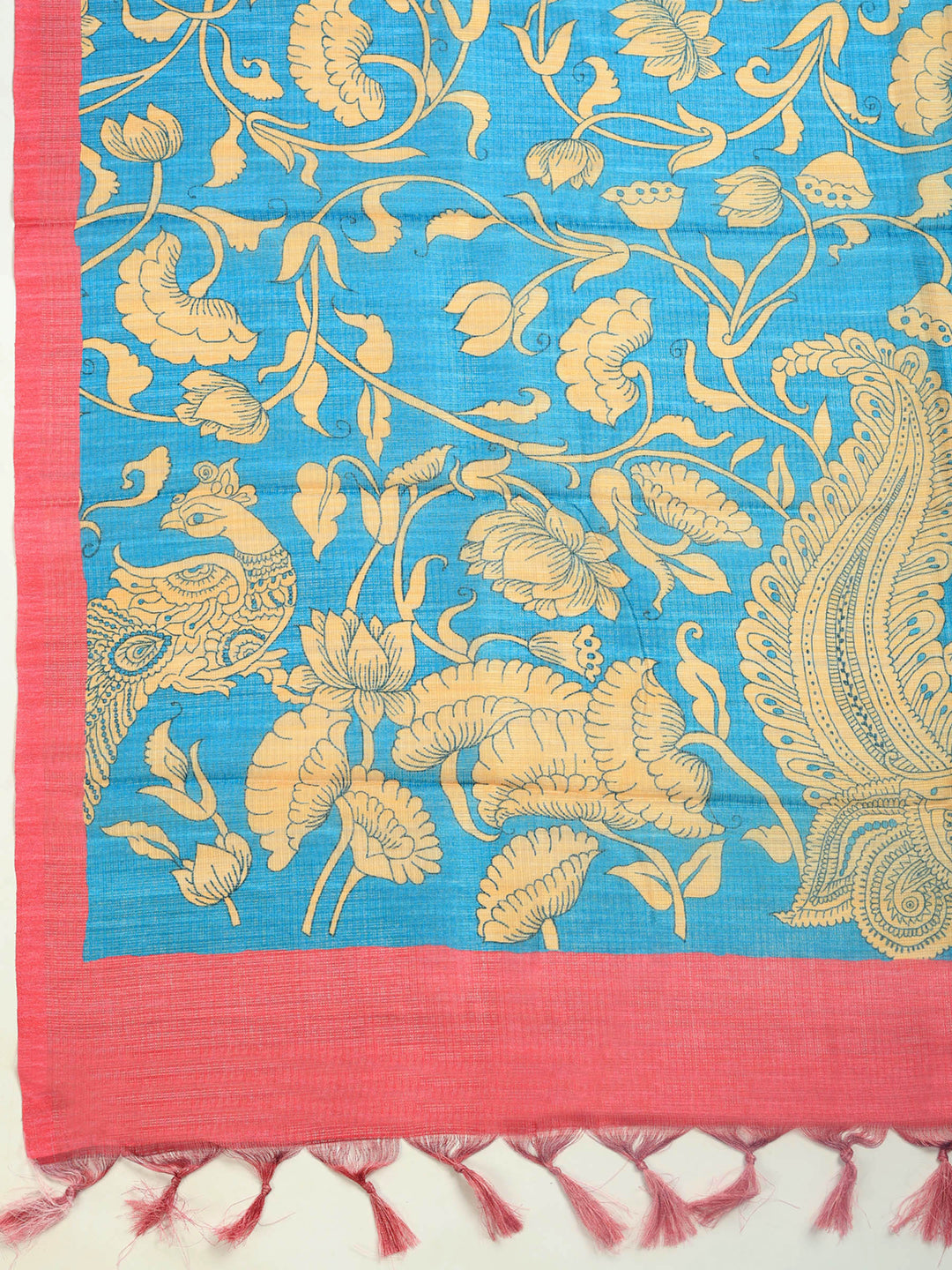 Firozee Digital Print Cotton Blend Saree