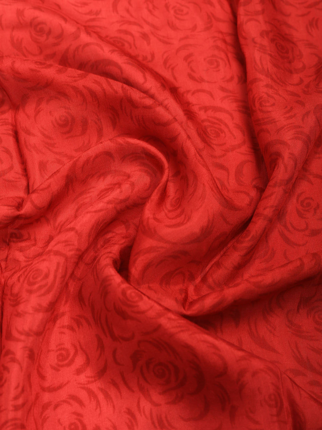 Maroon Digital Print Art Silk Saree