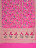 Pink Woven Design Banarasi Saree