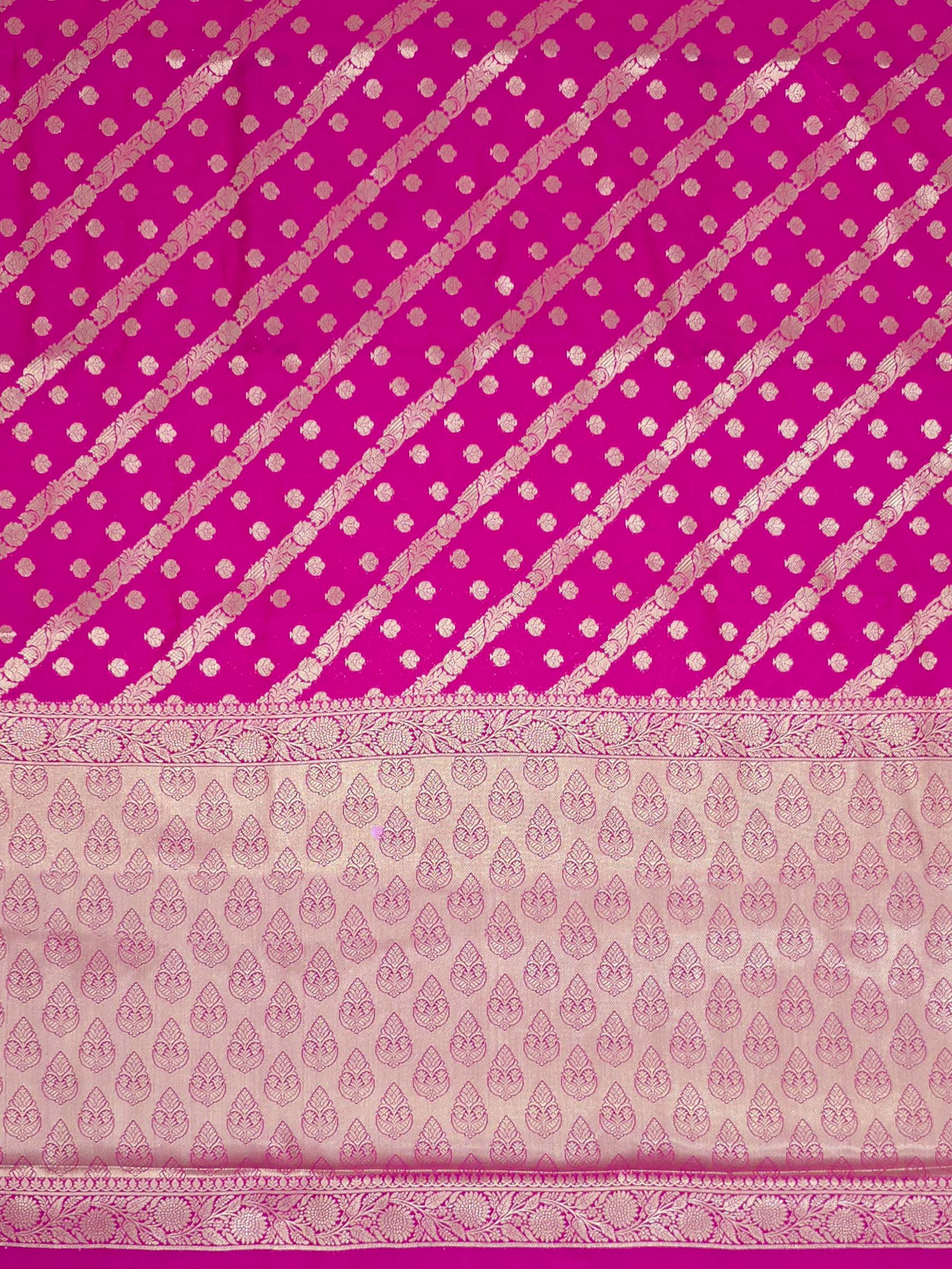 Rani Woven Design Banarasi Saree