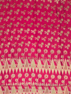 Red Woven Design Banarasi Saree