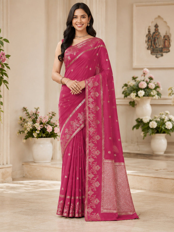 Gazari Woven Design Art Silk Saree