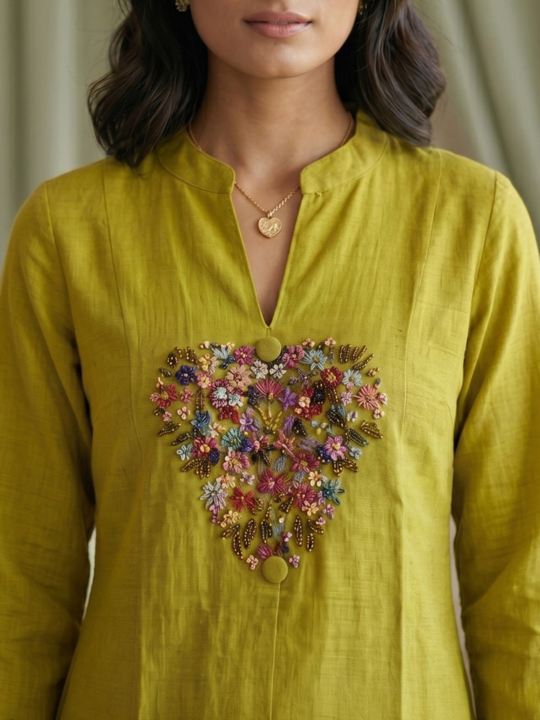 Printed Cotton Blend Kurta Set