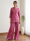 Printed Cotton Blend Kurta Set
