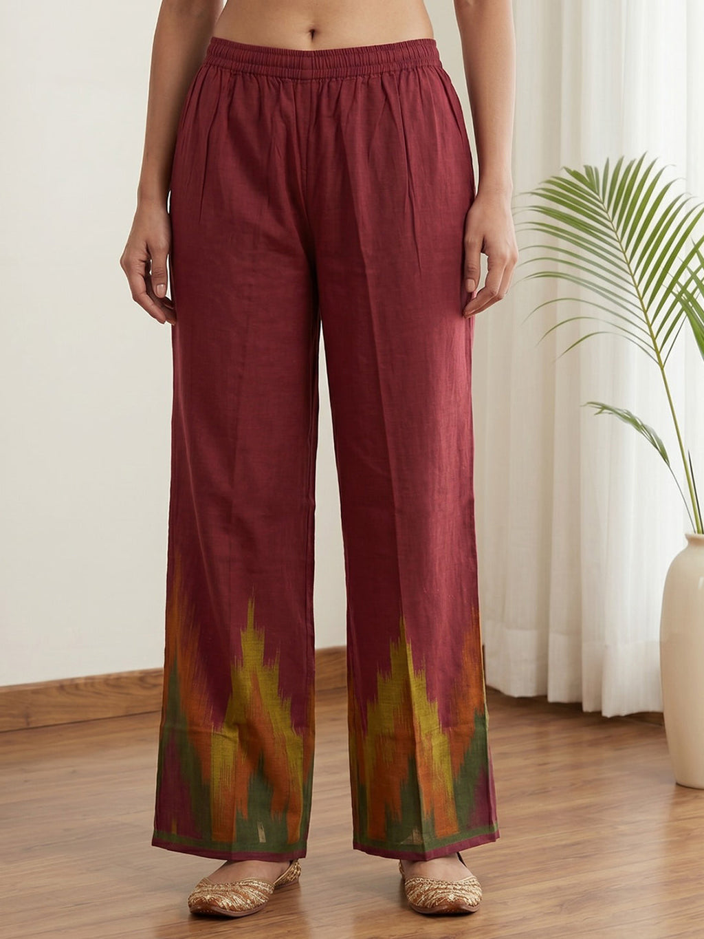 Printed Cotton Blend Kurta Set