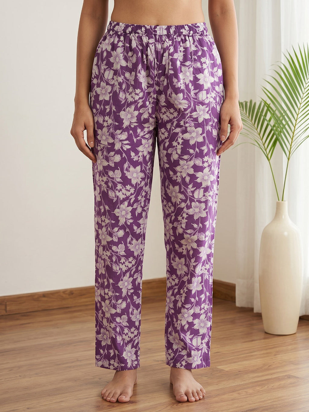 Printed Cotton Blend Kurta Set