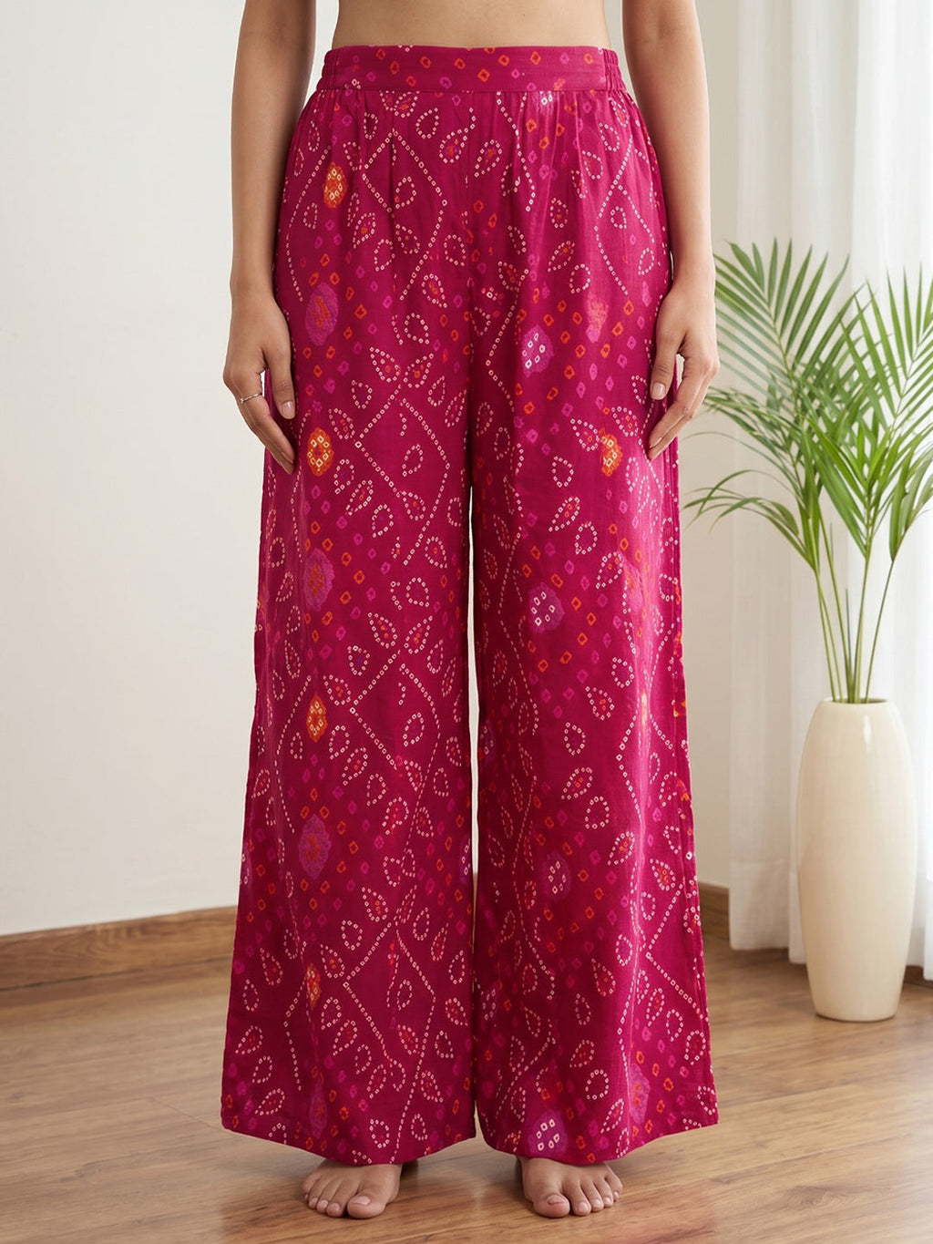 Printed Cotton Blend Kurta Set