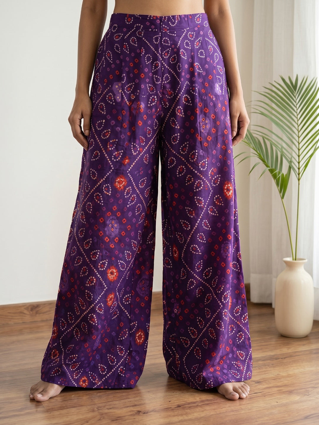 Printed Cotton Blend Kurta Set
