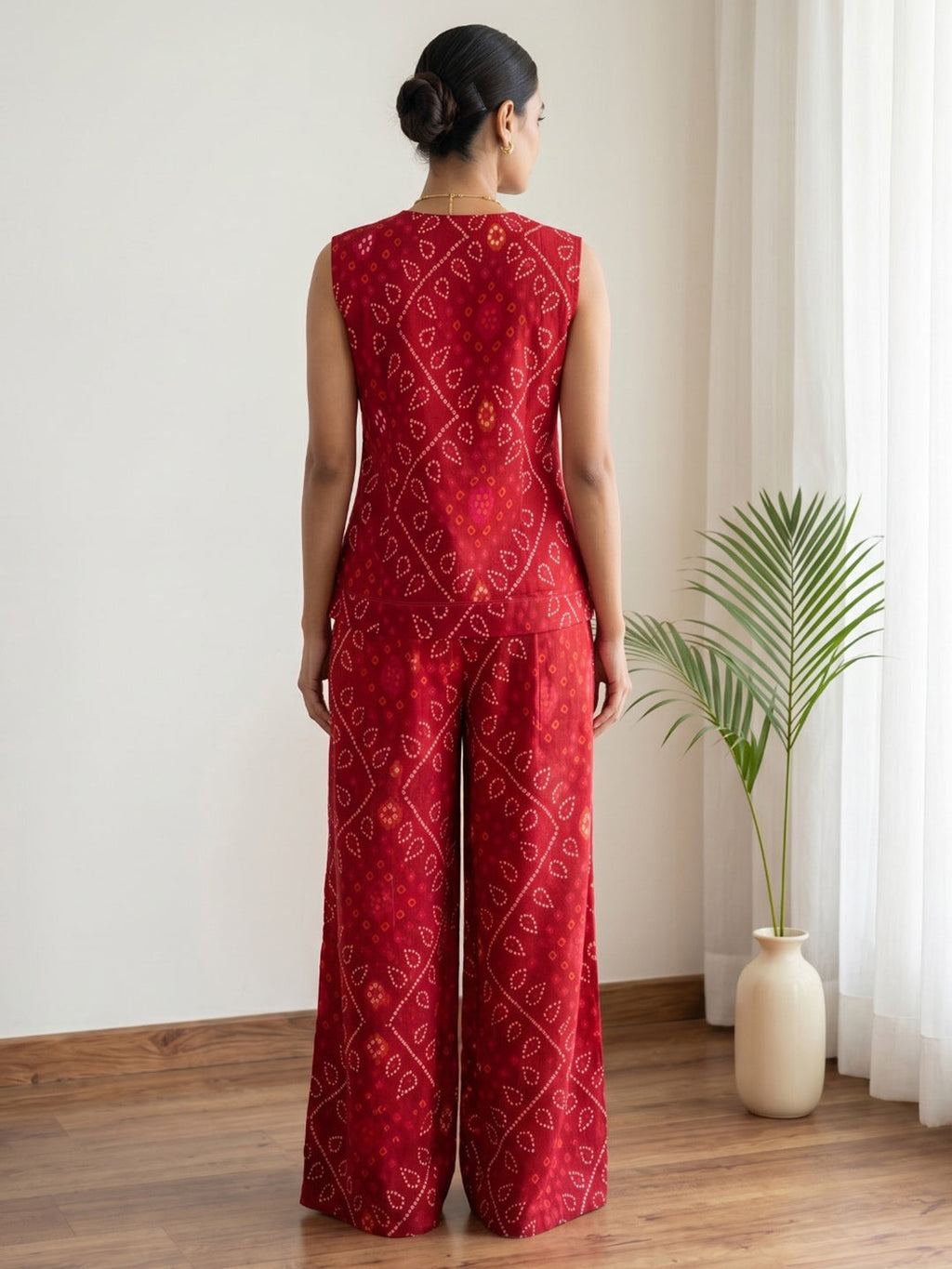 Printed Cotton Blend Kurta Set