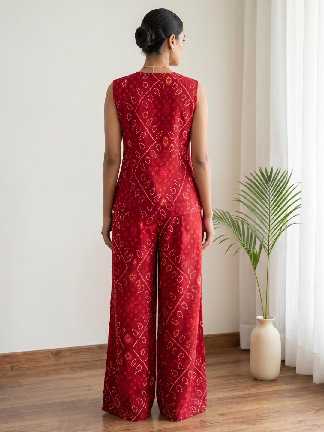 Printed Cotton Blend Kurta Set